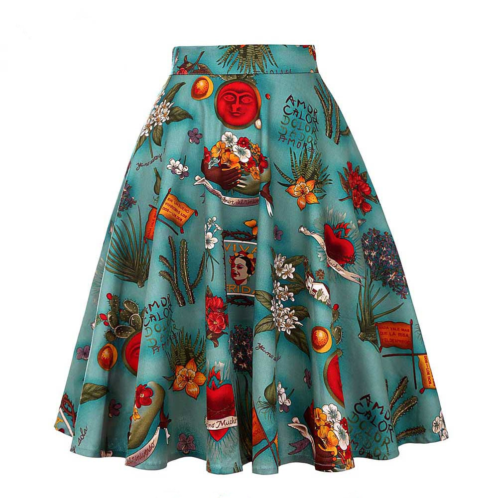 Vintage high waist skirt